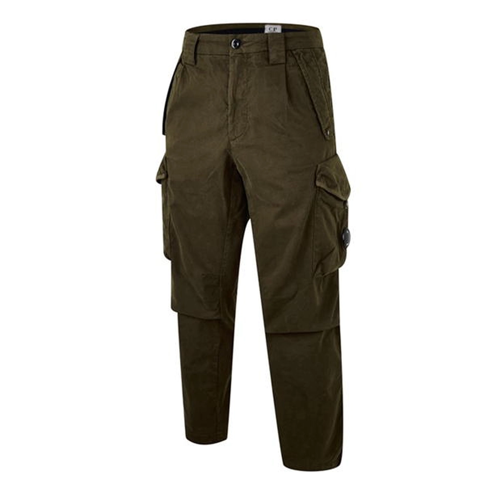 CP Company CP Strtch Sateen Pnt Sn99 - Green